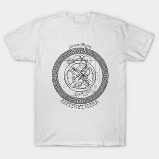 Antikythera Mechanism Drawing T-Shirt